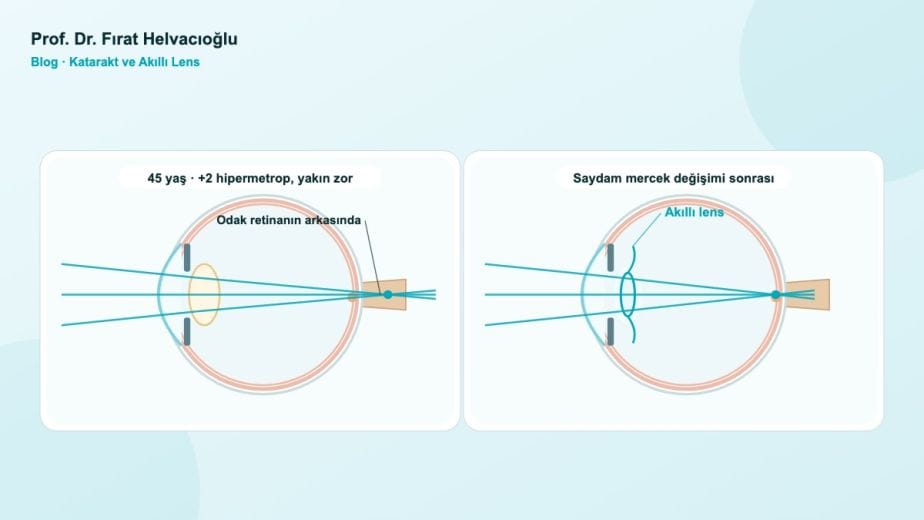 Kataraktınız Yoksa da Akıllı Lens Takılabilir mi? – Prof. Dr. Fırat Helvacıoğlu