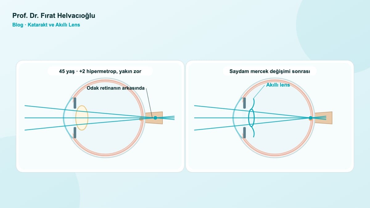 Kataraktınız Yoksa da Akıllı Lens Takılabilir mi? – Prof. Dr. Fırat Helvacıoğlu