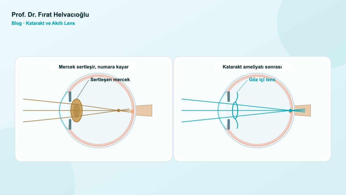 Lazerden Yıllar Sonra Numaranız Artıyorsa: Katarakt Olabilir mi? – Prof. Dr. Fırat Helvacıoğlu
